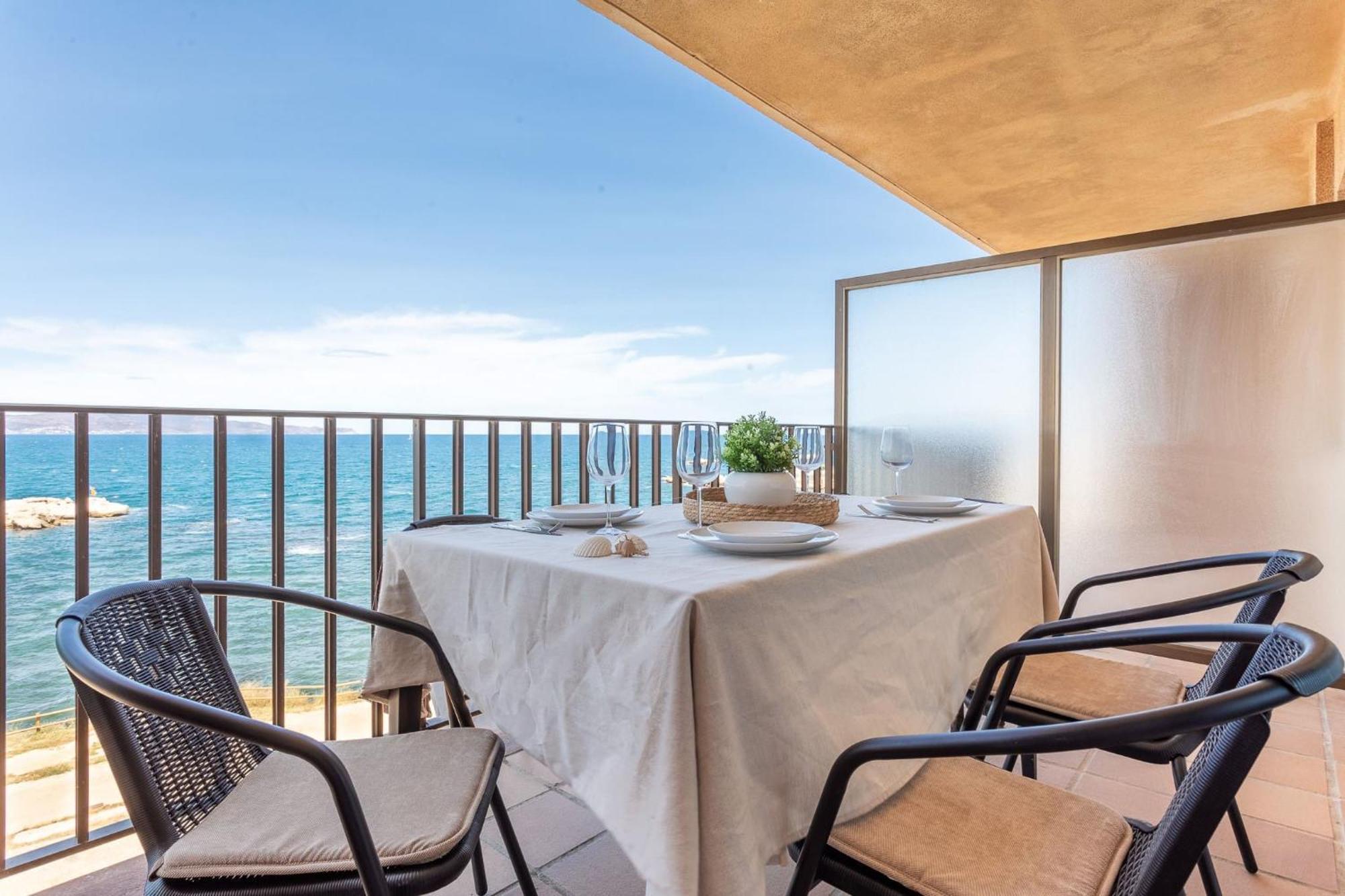 Apartamento El Capitan L' Escala Esterno foto